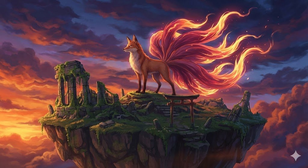 Nine-Tails Kitsune